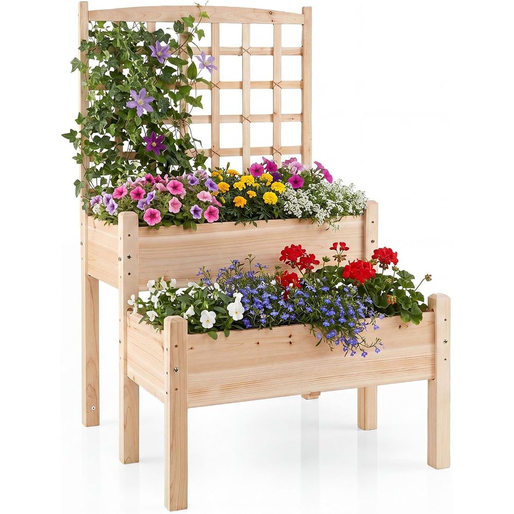 Raised Bed Planter Box - Bac à légumes surélevé à 2