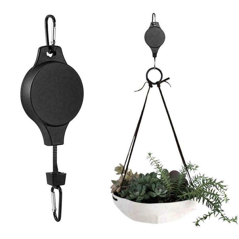 Gardening Tools Basket - 1 pièce Crochet de suspension rétractable