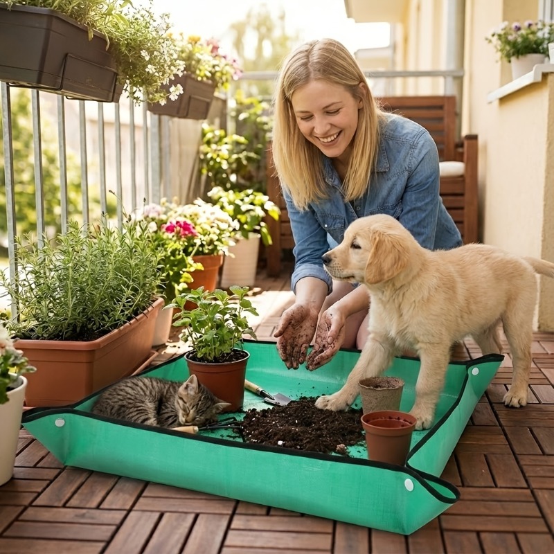 Gardening Tools Basket - Tapis de jardinage domestique, outils pour