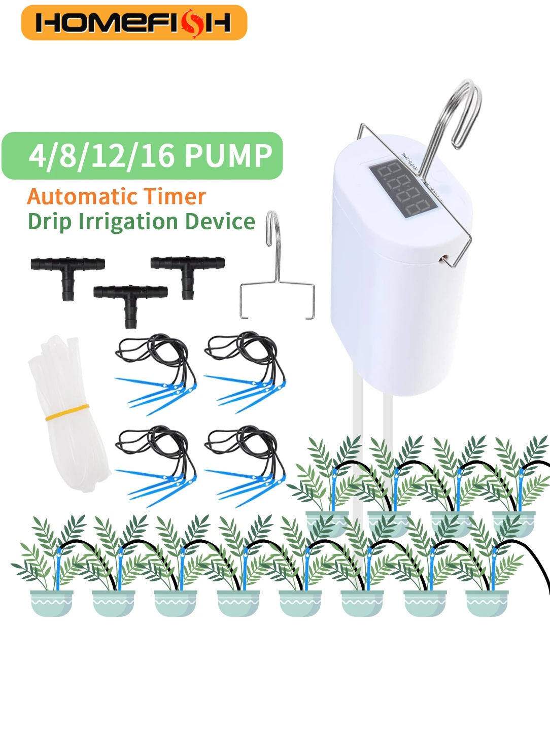 Gardening Tools Kit For Home Garden - HOMEFISH – pompe d'arrosage automatique pour