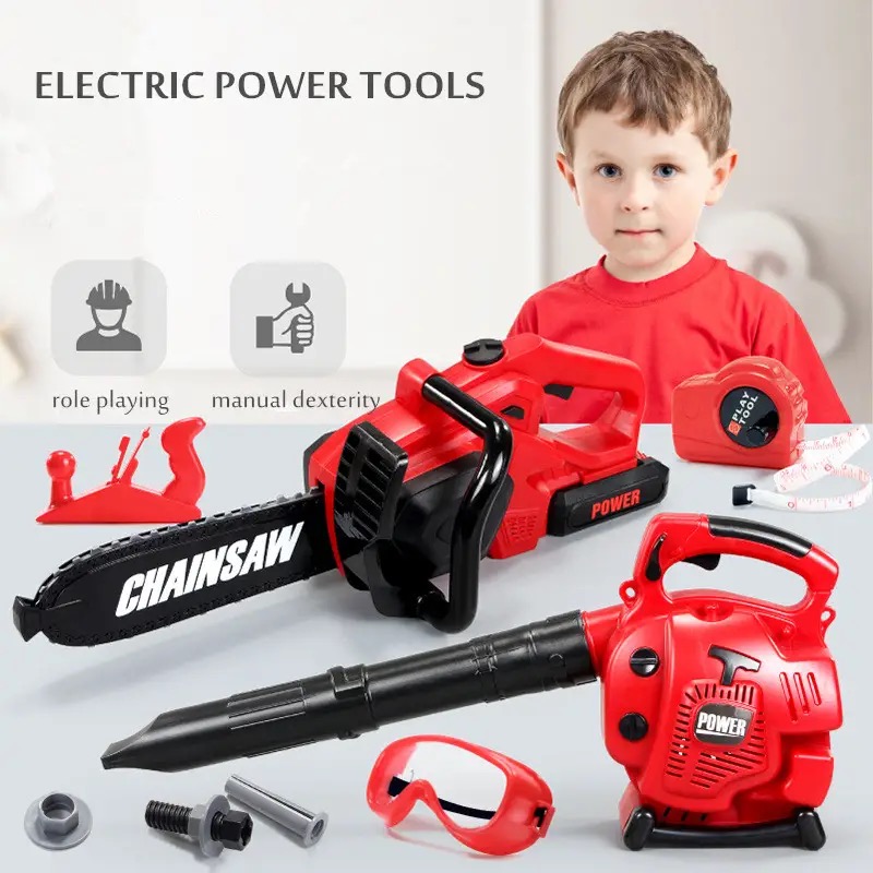 Gardening Tools For 10 Year Olds - Tronçonneuse électronique pour enfants de grande