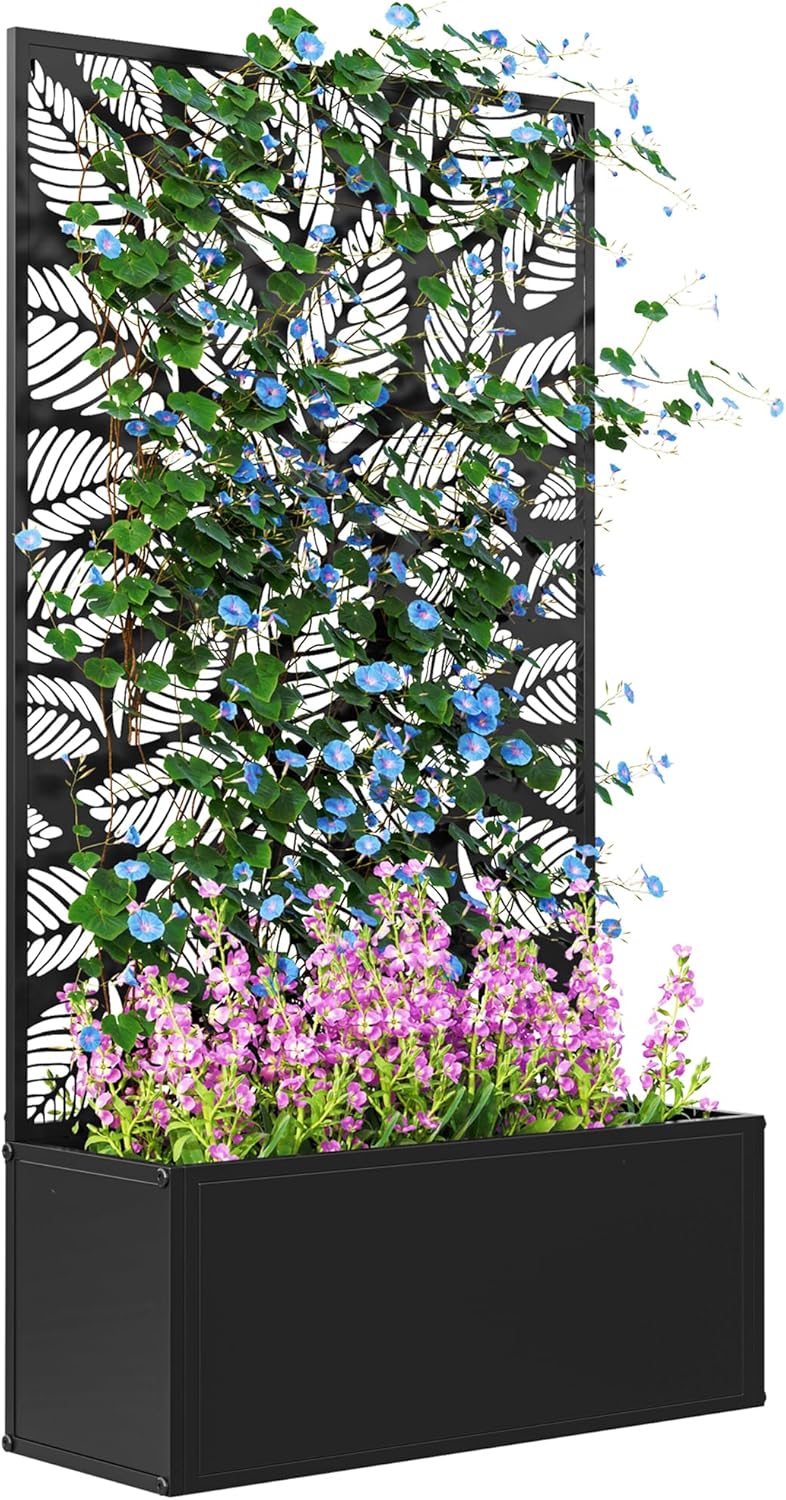 Raised Bed Planter Box - Bac à fleurs surélevé en métal
