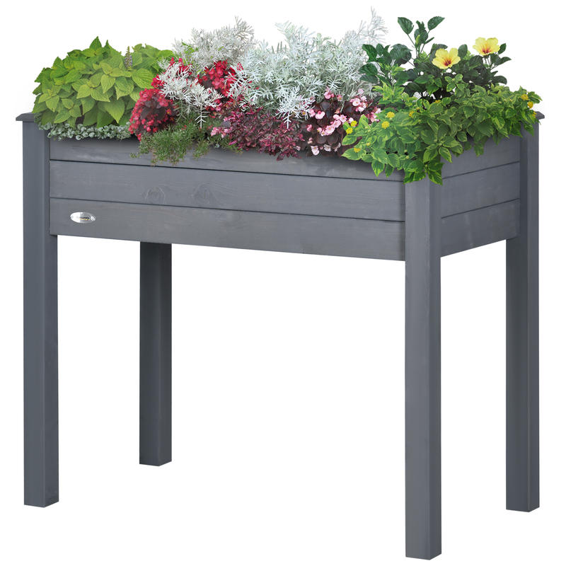 Outsunny Bac à légumes surélev - Raised Bed Planter Box avis et prix