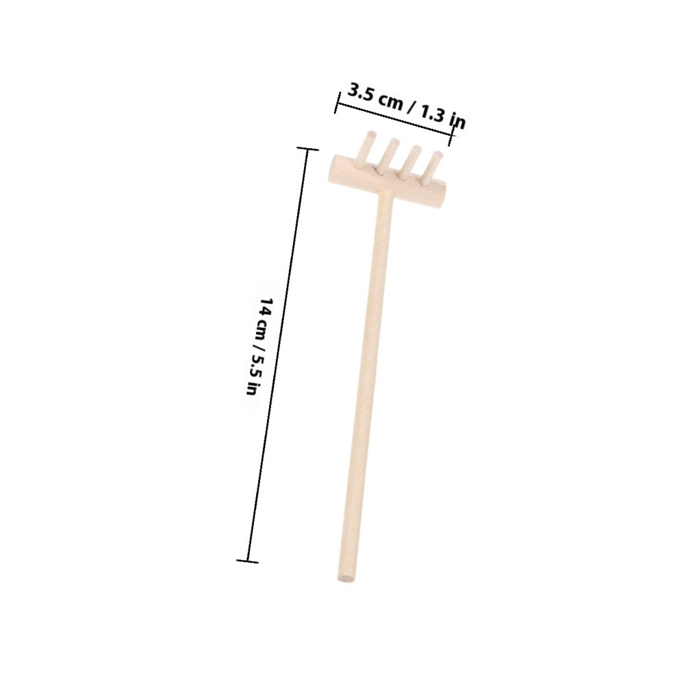 Ensemble de Mini râteaux en ba - Zen Gardening Tools avis et prix