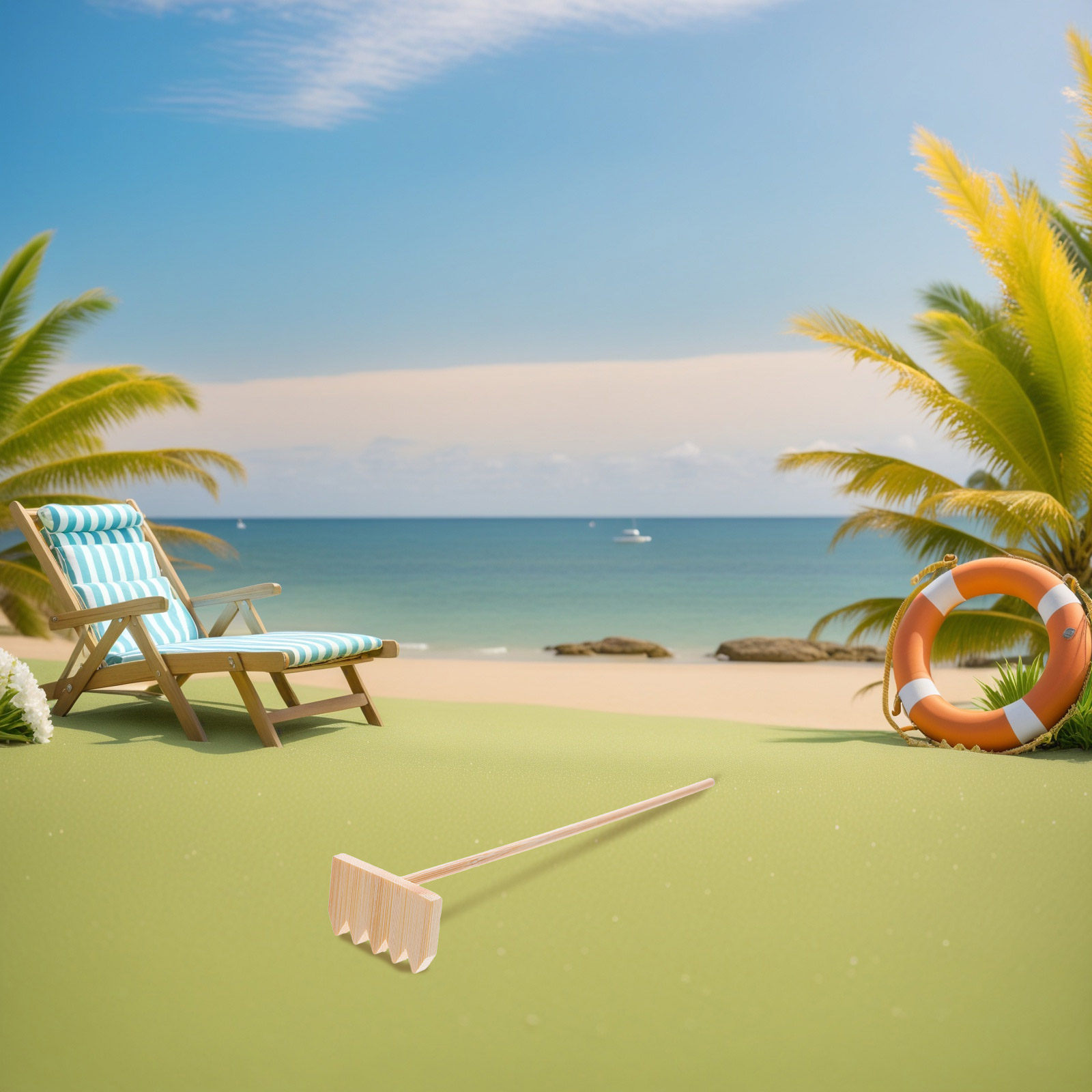 Kit de 3 râteaux à sable minia - Zen Gardening Tools avis et prix