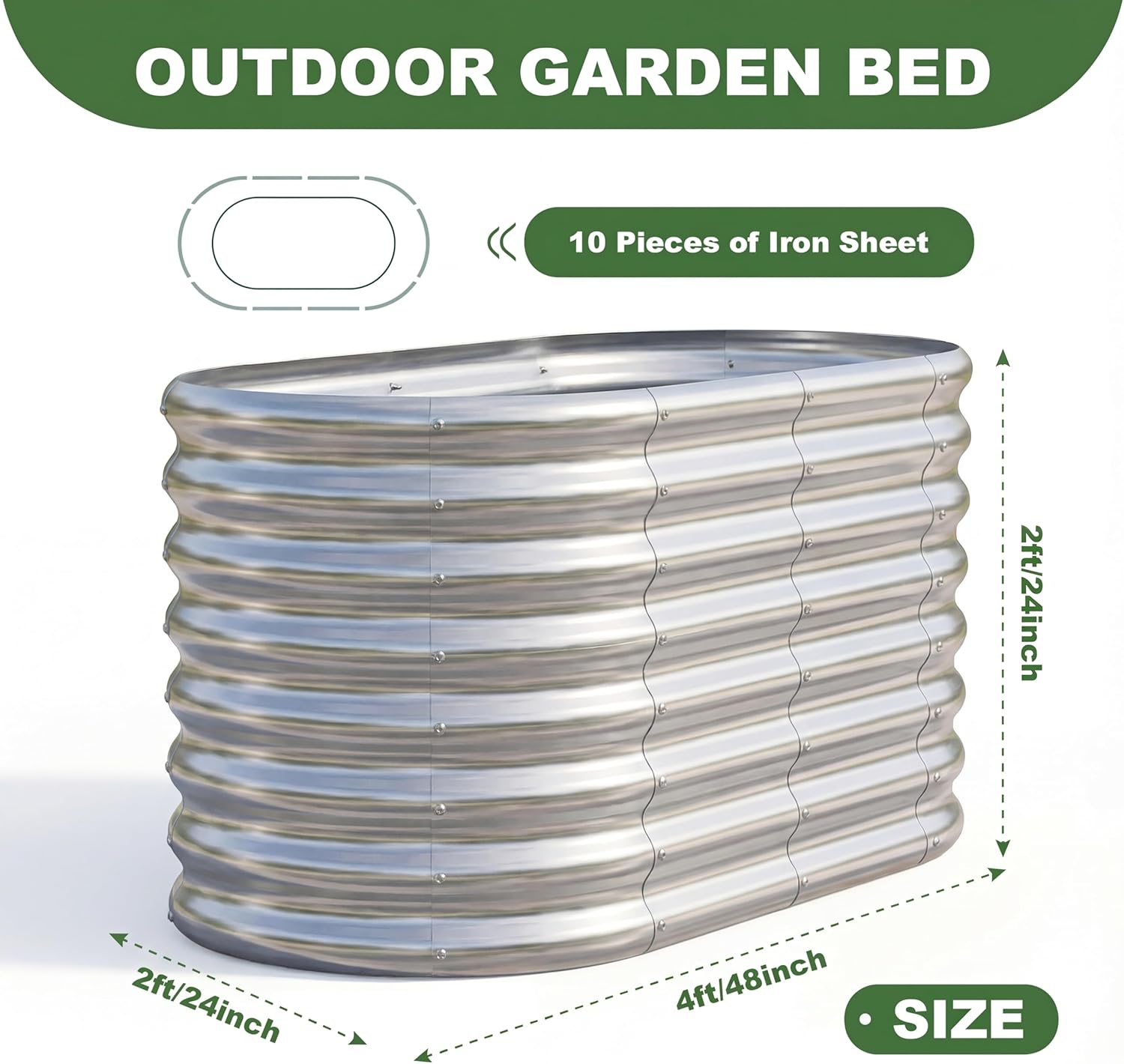 Lot de 2 bacs de jardin suréle - Raised Bed Planter Box avis et prix
