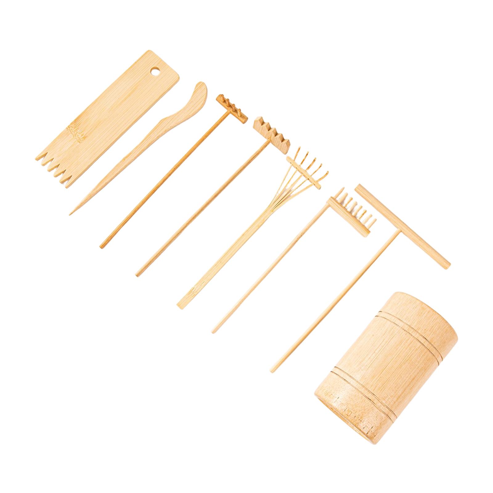 8 pièces Mini râteau à sable Z - Zen Gardening Tools avis et prix