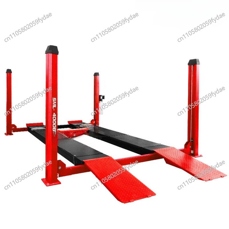Lève-voiture à quatre colonnes - Gardening Tools Repair Shop avis et prix