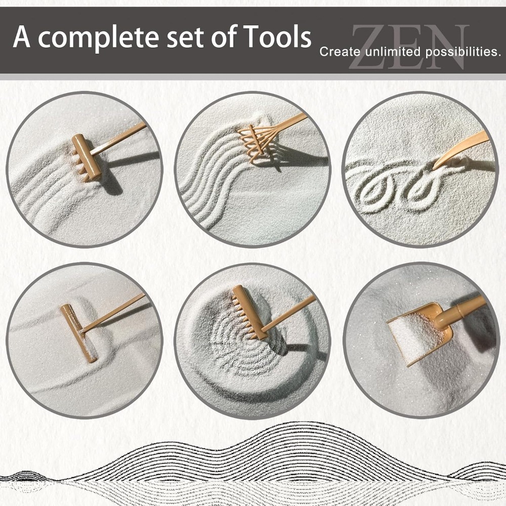 Kit de jardin zen SRAYW pour l - Zen Gardening Tools avis et prix