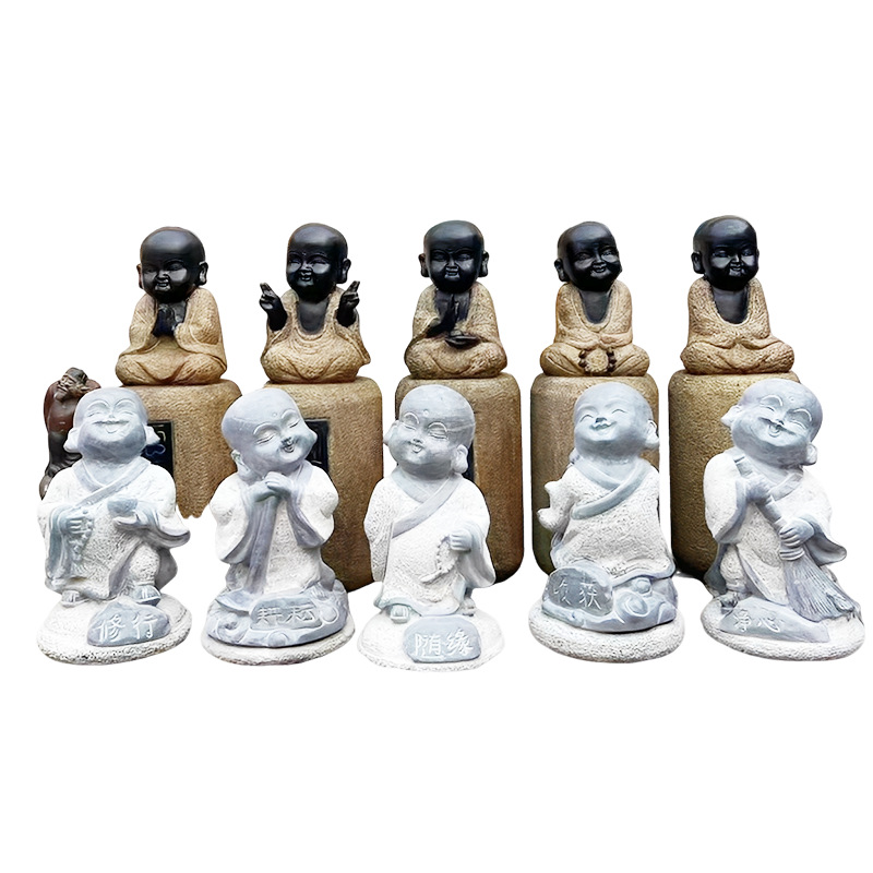 Statuette de moine novice, scu - Zen Gardening Tools avis et prix