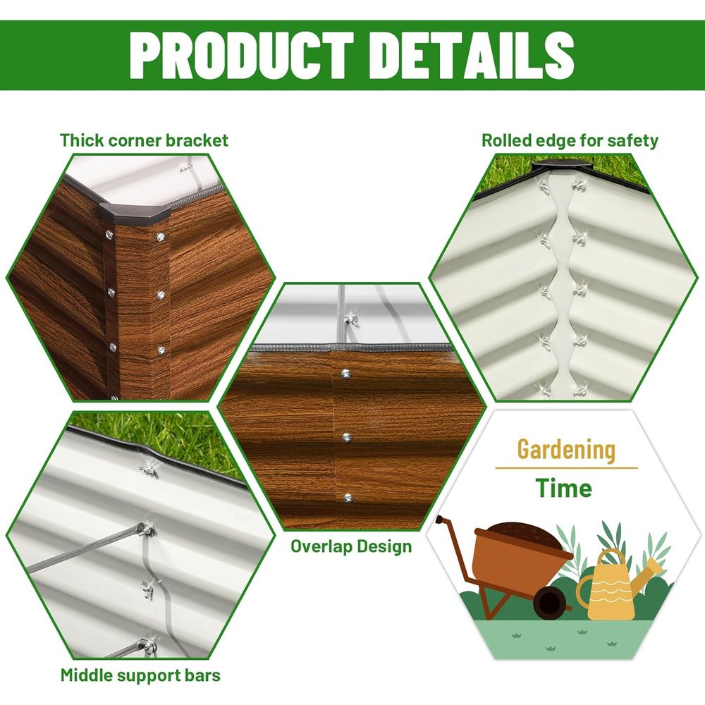 Kit de 2 jardinières surélevée - Raised Bed Planter Box avis et prix