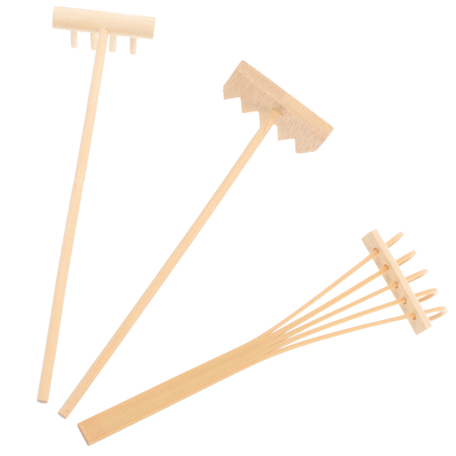 Ensemble de 3 mini râteaux en  - Zen Gardening Tools avis et prix