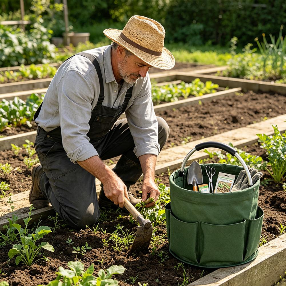 Sac de rangement multi-poches  - Gardening Tools Basket avis et prix