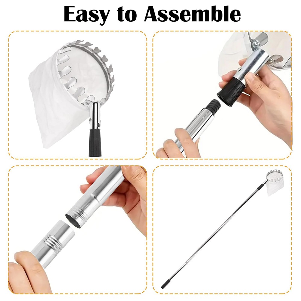 Perche télescopique de cueille - Gardening Tools Basket avis et prix