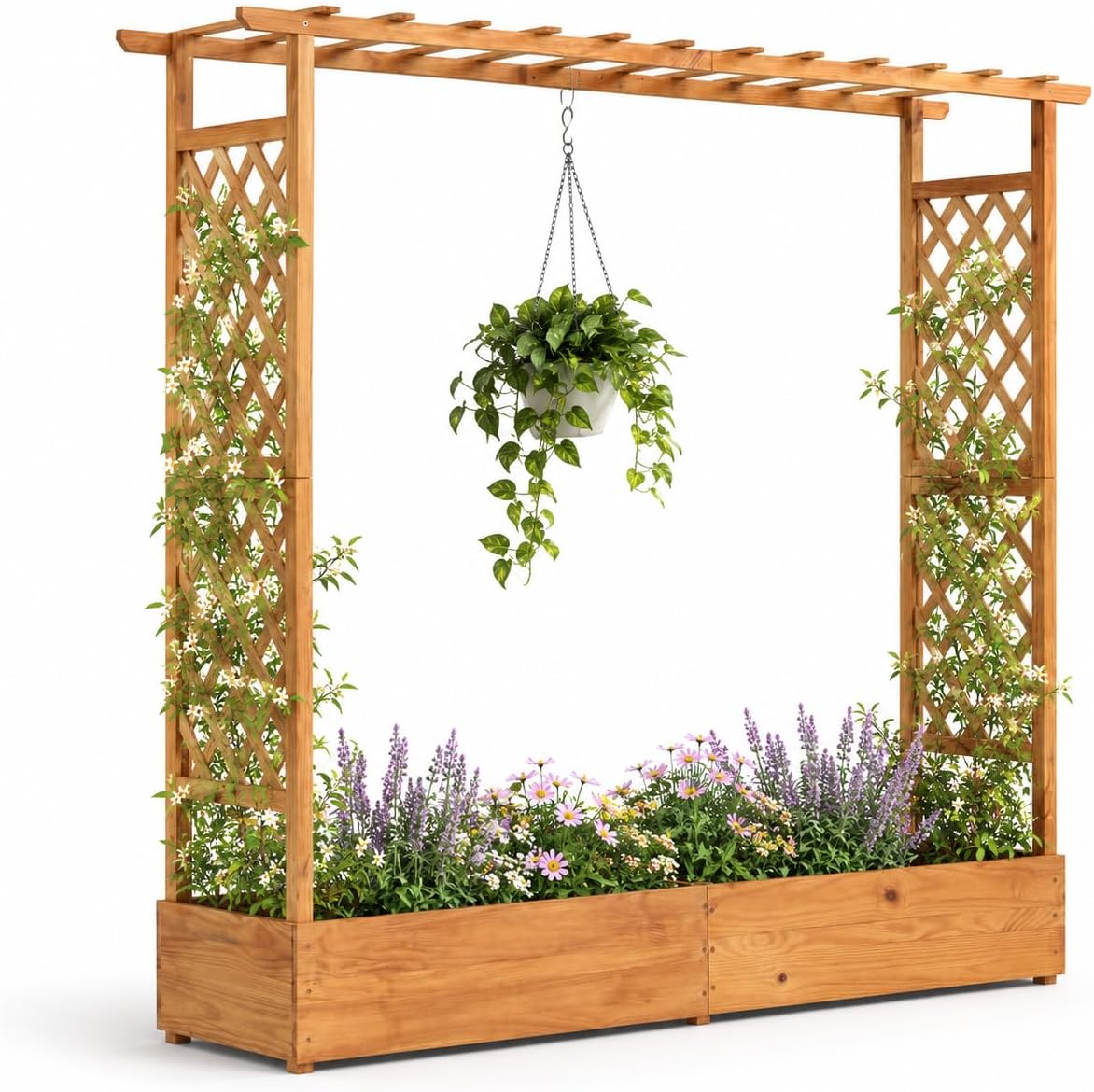 Bac à légumes surélevé en bois - Raised Bed Planter Box avis et prix